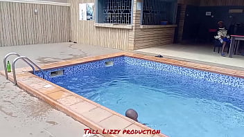 Preview 1 of Dad Sliping And Son Fuck Mom - We took a girl from the swimming pool to inside our room for a hot threesome