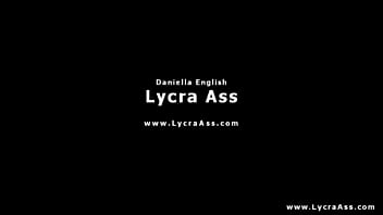 Preview 1 of Brutal Male Torture - sexy lycra ass British milf Daniella English