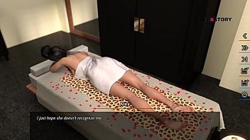 Preview 3 of Massaging Porn Sexer Tub - Dreams of Desire - Alex throat fucking Jenna,  Giving massing and Fingering his Landlady&#039_s both Ass and Pussy Holes and Alice showing her both cute breasts to Alex