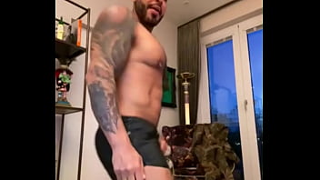 Preview 2 of Anal Bas - Striptease Joi how to suck my BBC Latino PORNSTAR BEAR - VIKTOR ROM -