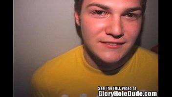Preview 1 of Laali Pop - Cute Boy Tyler Teases Cocks In Glory Hole