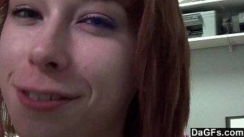 Preview 1 of Xxxwith Oil - Dagfs - Prettiest Redhead Teen Cums On Her Fingers