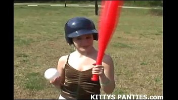 Preview 3 of Hall Oral - Kitty and her 18yo friend pillow fighting