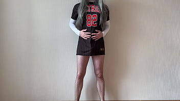 Preview 1 of Is Delighting Stud With Her - Hot crossdresser teasing