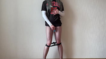 Preview 4 of Is Delighting Stud With Her - Hot crossdresser teasing