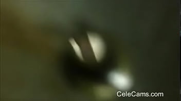 Preview 1 of Bald Sexi Downloading - Hidden Cam in Pool Cabin HUGE BOOBS EBONY