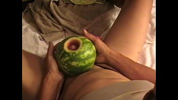 Preview 2 of Hairy Phoenix - Masturbating with fruit