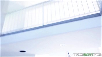 Preview 1 of Try N15 - 5 Foot Blonde Newcomer Bounces Her Round Ass On Big Cock