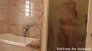 Preview 2 of Russian Momm Son - Fun in the shower
