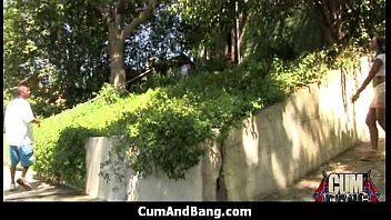 Preview 3 of Aljazaier - Black girl sucks many white cocks in redneck group 1