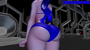 Preview 1 of Japan Ole - Blueberry Inflation Girl