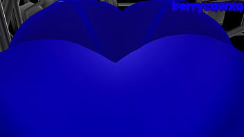 Preview 4 of Japan Ole - Blueberry Inflation Girl
