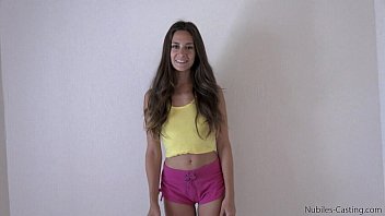 Preview 1 of Gol Rp Abg Norway - Nubiles Casting - Tiny tit babe tries out for porn hardcore style