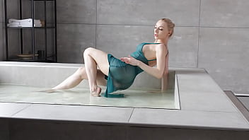 Preview 1 of Tori Aisha Victoria - Pretty Alisa in the bathroom