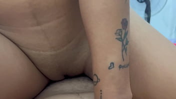 Preview 1 of Kannada Karnataka Girl Sex - Mi hermanastra peque&ntilde_a cree que yo soy gay porque no la follo y le demuestro con la mejor follada de su vida.