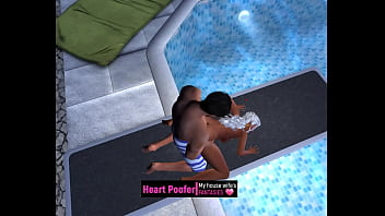 Preview 2 of Late Christmas Steps Mom - Taken at the public swimming pool jumping board 2