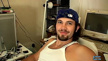 Preview 1 of Mother Fucker Download - Straight Boy Bam Drains His Dick