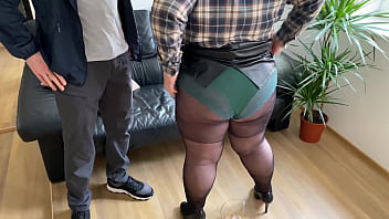 Preview 2 of Japaneise Massage - Wet panties of mother-in-law&#039_s hairy pussy are every son-in-law&#039_s dream