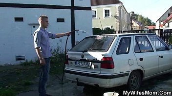 Preview 2 of Mozyskndb - He bangs old b. outside