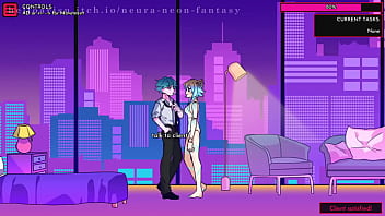 Preview 3 of Big Assxx - NEURA:NEON FANTASY DAY 5