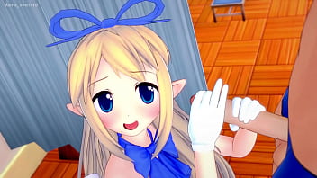 Preview 3 of Xxxmombai India - Flonne (Disgaea) mojo su ropa,  se divierte vistiendo un atuendo deportivo
