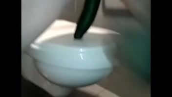 Preview 1 of Hotel Room K - frenchmaleslave self fuck and cum in wc of supermarket