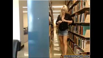Preview 3 of Darla Crane Principal - Library Cam Girl gets Caught