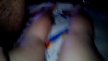 Preview 4 of Vintage Spanking Solo - step daddy pissing on mommy while shes s.