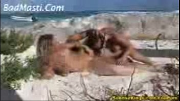 Preview 4 of 10eyars - Big-tits-babe-fucked-and-jizzed-on-the-beach