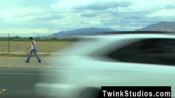 Preview 1 of Rid Like Pro - Hot twink scene Camden Christianson is hitchhiking in the desert just