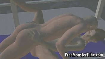 Preview 4 of Laura Spearmeater - Sexy 3D brunette babe gets fucked hard on a boat