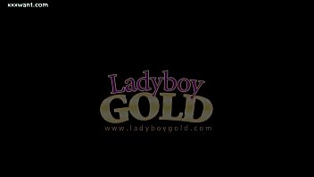 Preview 1 of Gay Hotfuck - Horny ladyboy fingering her butthole