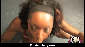 Preview 3 of Italy Old Man - Black girl sucks many white cocks in redneck group 17