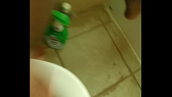 Preview 1 of Catch Car Jerking - In the bathroom 7
