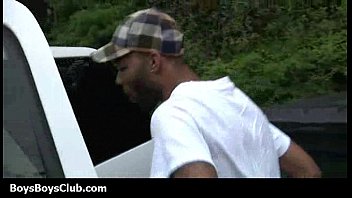 Preview 3 of Johnny Sins Forced School Girl - Muscled black gay boys humiliate white twinks hardcore 13