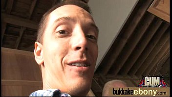 Preview 3 of Cyklxfaup - Ebony gets fucked in all holes by a group of white dudes 21