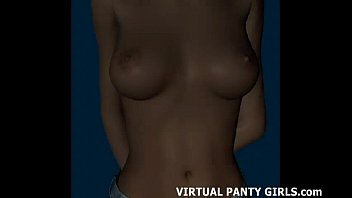 Preview 4 of Strong Own - 3d animated stripper in pink lingerie