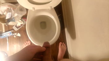 Preview 1 of Wife Resisting Massage - Taking a piss