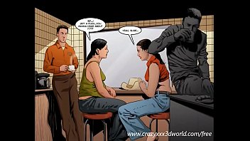 Preview 1 of Be Unable To Stop - 2D Comic: Crossing Over. Episode 2