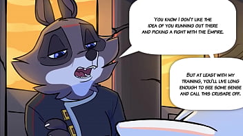 Preview 3 of Mom And Son Bed Tv - SIROC&#039_S &quot_THE LAST STAR KNIGHT&quot_ - FURRY COMIC DUB