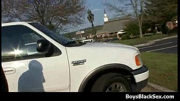 Preview 1 of Jungle Lesbian Gang Open - Sexy black gay boys fuck white young dudes hardcore 15