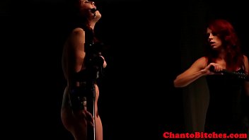 Preview 4 of Old Vs Monster Dick - Ginger bdsm lesbian tied up sub punished