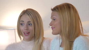 Preview 3 of Ghumano Sex - Abby Cross and Blake Eden model for each other before they give into their lesbian passions 4K