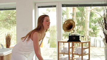 Preview 1 of Teen Sact - Nubile Films - Wake up to blow and fuck