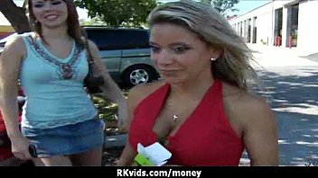Preview 4 of Black Boy And White Girl Kiss - What can you do for some cash 16