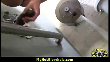 Preview 1 of Kinnar Sexxy Video - Gloryhole cock licking and sucking interracial 16