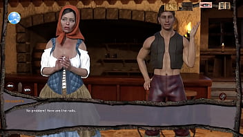 Preview 3 of Alttena Oceon - Medieval times #2 - Beggar Wants It In His Ass