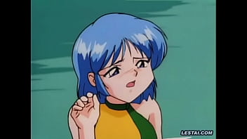 Preview 2 of Retro Ferboydy - Anime lesbian underwater fuck