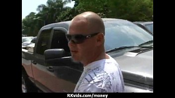 Preview 3 of Anal Car Small - Desperate teen naked in public and fucks to pay rent 10