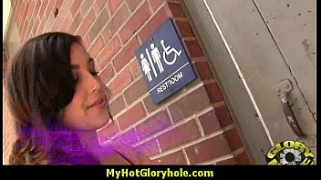 Preview 1 of Hindexxxy - I sneak Black BJ as I fuck husband thrue gloryhole 28